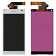 Дисплей для Sony E5803 Xperia Z5 Compact Mini, E5823 Xperia Z5 Compact, белый, High Copy