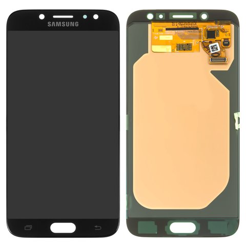 Дисплей для Samsung J730 Galaxy J7 2017 , чорний, без рамки, Original, сервісне опаковання, #GH97 20736A