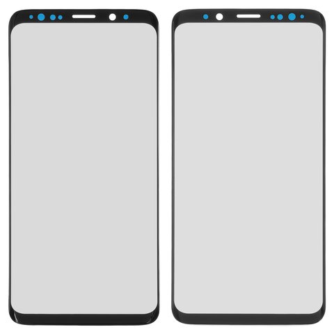 Скло корпуса для Samsung G960F Galaxy S9, чорне