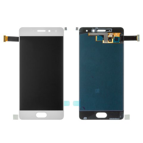 Дисплей для Meizu Pro 7, белый, без рамки, Original PRC , M792H