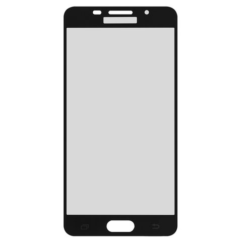 Захисне скло All Spares для Samsung A5100 Galaxy A5 2016 , A510F Galaxy A5 2016 , A510FD Galaxy A5 2016 , A510M Galaxy A5 2016 , A510Y Galaxy A5 2016 , сумісне з чохлом, Full Screen, чорний, Це скло покриває весь екран.