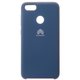 Чехол для Huawei Nova Lite (2017), P9 Lite mini, Y6 Pro (2017), синий, Original Soft Case, силикон, navy blue (20)