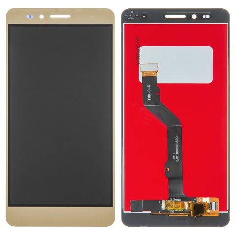 Дисплей для Huawei GR5, Honor 5X, Honor X5, золотистий, клас B, без рамки, High Copy, KIW L21