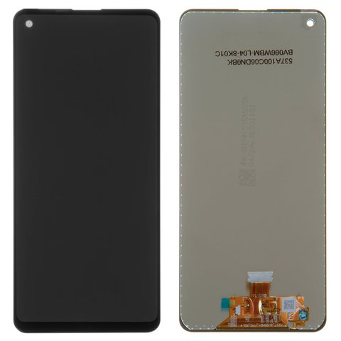 Дисплей для Samsung A217 Galaxy A21s, чорний, без рамки, Original PRC 