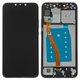Дисплей для Huawei Nova 3i, P Smart Plus, чорний, з рамкою, Original (PRC)