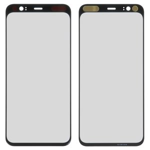 Стекло корпуса для Google Pixel 4, черное