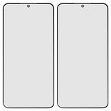 Стекло корпуса для Samsung S906B Galaxy S22 Plus 5G, с OCA-пленкой, черное