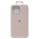 Чохол для iPhone 13 Pro Max, рожевий, Original Soft Case, силікон, pink sand (19) full side