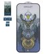 Захисне скло iNobi Amulet для Apple iPhone 15, Full Glue, Anti-Static, чорний, шар клею нанесений по всій поверхні