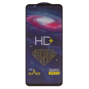 Защитное стекло HD+ для Motorola Moto G32, Moto G73 XT2237, 0,33 мм 9H, совместимо с чехлом, Full Glue, черный