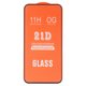 Захисне скло для Samsung A356 Galaxy A35 5G, A556 Galaxy A55, M356 Galaxy M35, сумісне з чохлом, Full Glue, (без упаковки), чорний