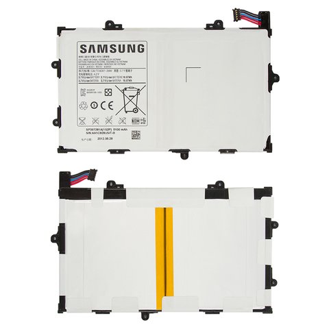 Batería SP397281A(1S2P  puede usarse con Samsung P6800 Galaxy Tab , Li ion, 3.7 V, 5100 mAh, Original PRC 