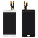 LCD compatible with Meizu M3 Note, (white, without frame, 30 pin, M681H/M681Q/M681C)