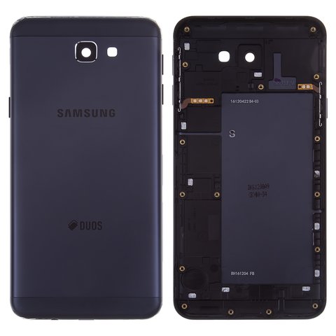 Housing Back Cover compatible with Samsung G570F DS Galaxy J5 Prime, black 