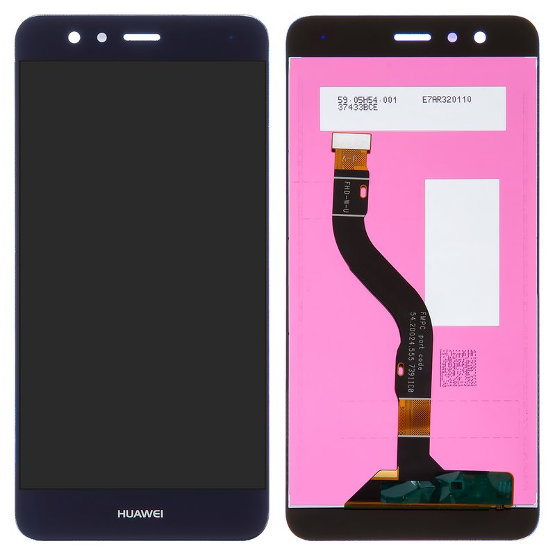 LCD compatible with Huawei P10 Lite, (dark blue, without frame
