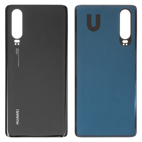 Housing Back Cover compatible with Huawei P30, black 