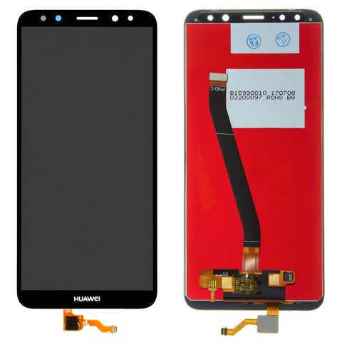 LCD compatible with Huawei Mate 10 Lite, black, grade B, without frame, Copy, RNE L01 RNE L21 