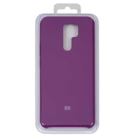 Case compatible with Xiaomi Redmi 9, purple, Original Soft Case, silicone, grape 43 , M2004J19G, M2004J19C 