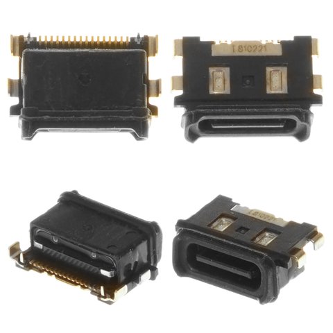 Коннектор зарядки для Huawei P10, 12 pin, USB тип C