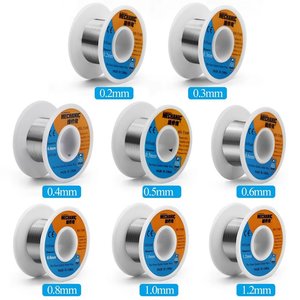 Estaño Mechanic HX T100, Sn 63% , Pb 37%, flux 1 3%, 0.2 mm, 55 g