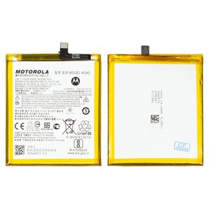 Battery KG40 compatible with Motorola Moto E7 XT2095, Moto G8 Play XT2015, Moto G8 XT2045 1, One Macro, XT2045 3 Moto G Fast, Li Polymer, 3.8 V, 4000 mAh, Original PRC  