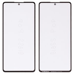 Стекло корпуса G+OCA PRO для Xiaomi 11T, 11T Pro, с OCA пленкой, черное