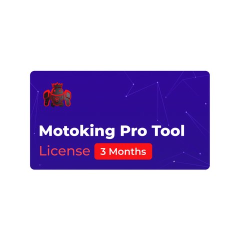 Motoking Pro Tool 3 Month License
