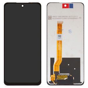 Pantalla LCD puede usarse con Realme C67 4G, C67 5G, negro, sin marco, Box  RMX3890