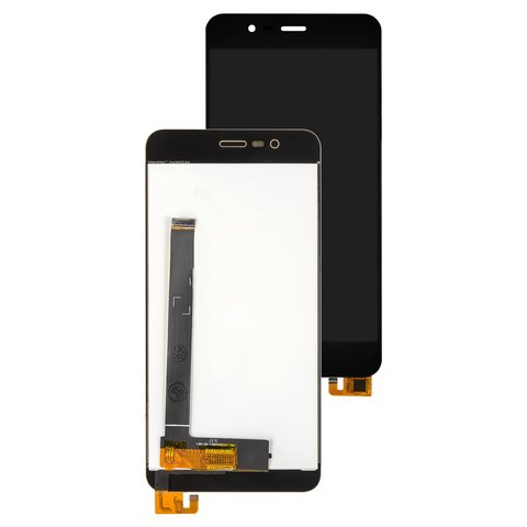 LCD compatible with Asus Zenfone 3 Max ZC520TL  5,2", black, without frame 