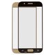 Housing Glass compatible with Samsung A520F Galaxy A5 (2017), (golden)