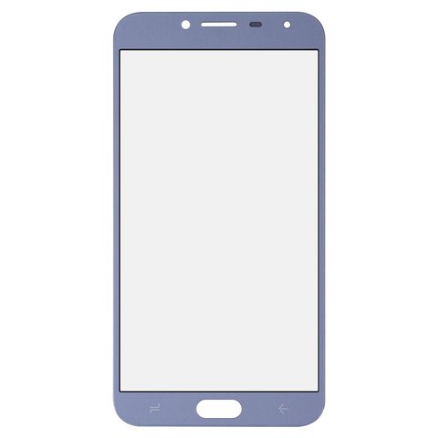 Housing Glass compatible with Samsung J400F Galaxy J4 2018 , blue 