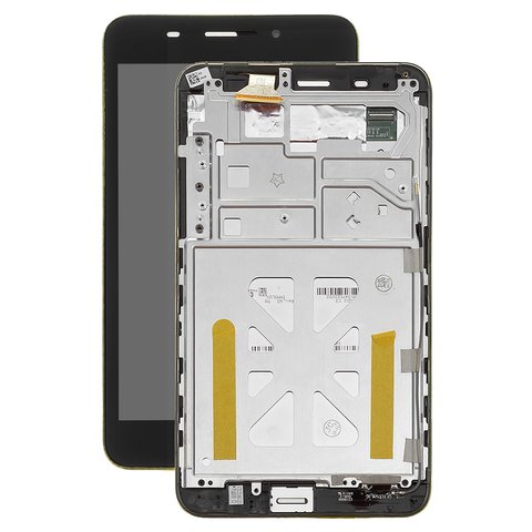 LCD compatible with Asus FonePad 7 ME375, black, with frame 