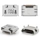 Charge Connector compatible with HTC A3333 Wildfire, A9191 Desire HD, G10, G6, G8 , T8585 Touch HD2, T9292 HD7, (5 pin, micro USB type-B)