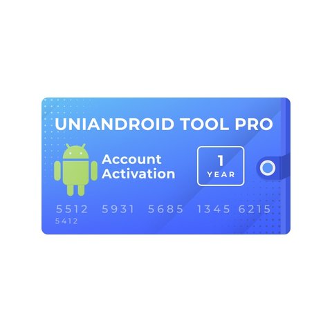 UniAndroid Tool Pro 1 Year Account Activation