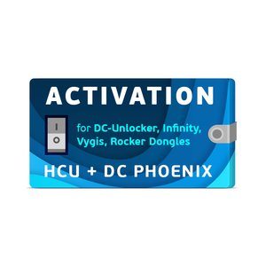 HCU + DC Phoenix Activation for DC Unlocker Infinity Vygis Rocker Dongles