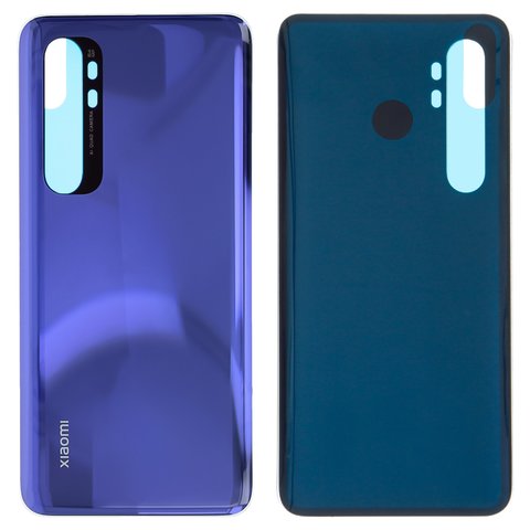 Housing Back Cover compatible with Xiaomi Mi Note 10 Lite, (purple