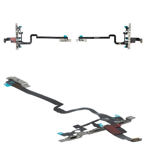 Flat Cable compatible with iPhone 15 Pro, start button, sound button, Original PRC  
