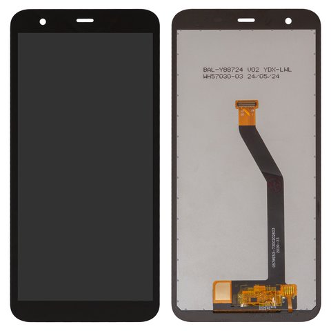 LCD compatible with Blackview BV6300, BV6300 Pro, black, without frame, High Copy, 057WE53
