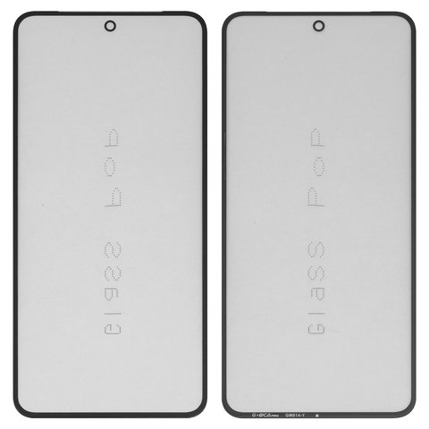 Housing Glass G+OCA PRO compatible with Google Pixel 8 Pro, with OCA film, black 