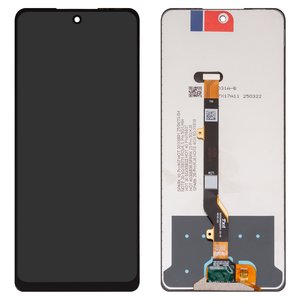 LCD compatible with Tecno Pova 5 Pro LH8n , Spark 10 Pro, Spark 20 Pro KJ6 ; Infinix Hot 30, Hot 40 X6836 , Hot 40 Pro X6837 , Note 30 5G X6711 , black, without frame, High Copy, universal 