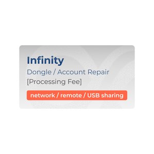 Infinity Dongle Account Repair Processing Fee network remote USB sharing 