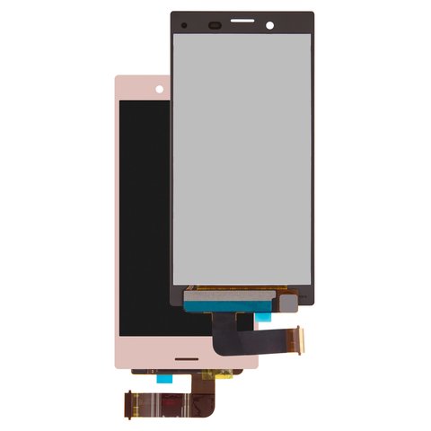 Pantalla LCD puede usarse con Sony F5321 Xperia X Compact, rosado, Original PRC 