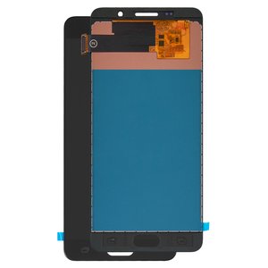 Pantalla LCD puede usarse con Samsung A510 Galaxy A5 2016 , negro, con ajuste de brillo, Best copy, sin marco, Copy, TFT 