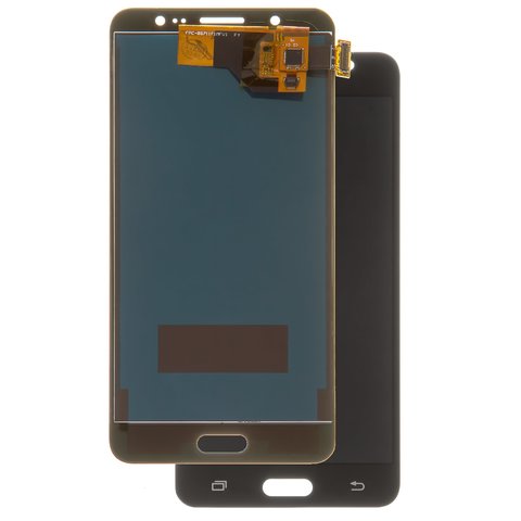Pantalla LCD puede usarse con Samsung J510 Galaxy J5 2016 , negro, con ajuste de brillo, sin marco, Copy, TFT 