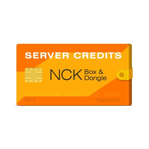 Créditos del servidor para NCK Dongle NCK Box