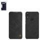 Funda Nillkin Qin leather case puede usarse con Xiaomi Mi Play, negro, libro, plástico, cuero PU, M1901F9E, #6902048172548