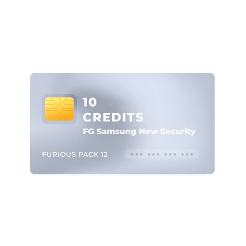 10 créditos FG Samsung New Security para usuarios de Furious PACK 12