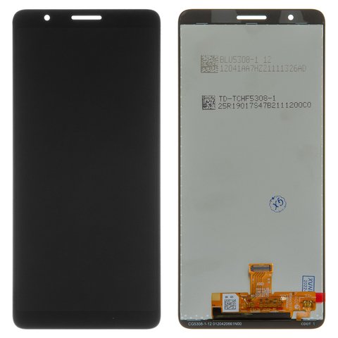 Pantalla LCD puede usarse con Samsung M013 Galaxy M01 Core, negro, sin marco, Original PRC 