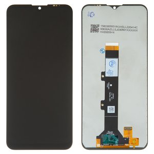 Pantalla LCD puede usarse con Motorola Moto G10 Power, Moto G10 XT2127, Moto G20 XT2128, Moto G30 XT2129, negro, sin marco, High Copy