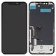 Pantalla LCD puede usarse con iPhone XR, negro, con marco, AAA, (TFT), ZY, LTPS